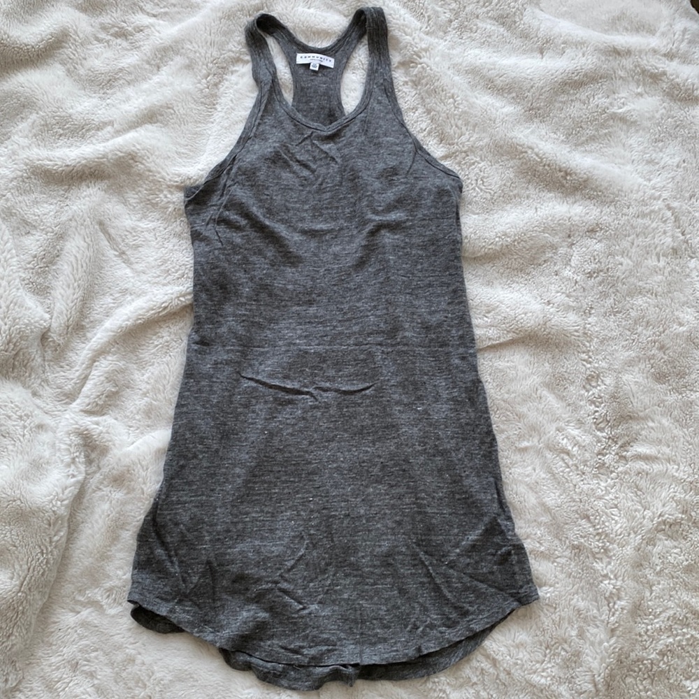100% linen Community Racerback Dress